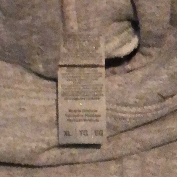 solid gray hoodie - Picture 3 of 3